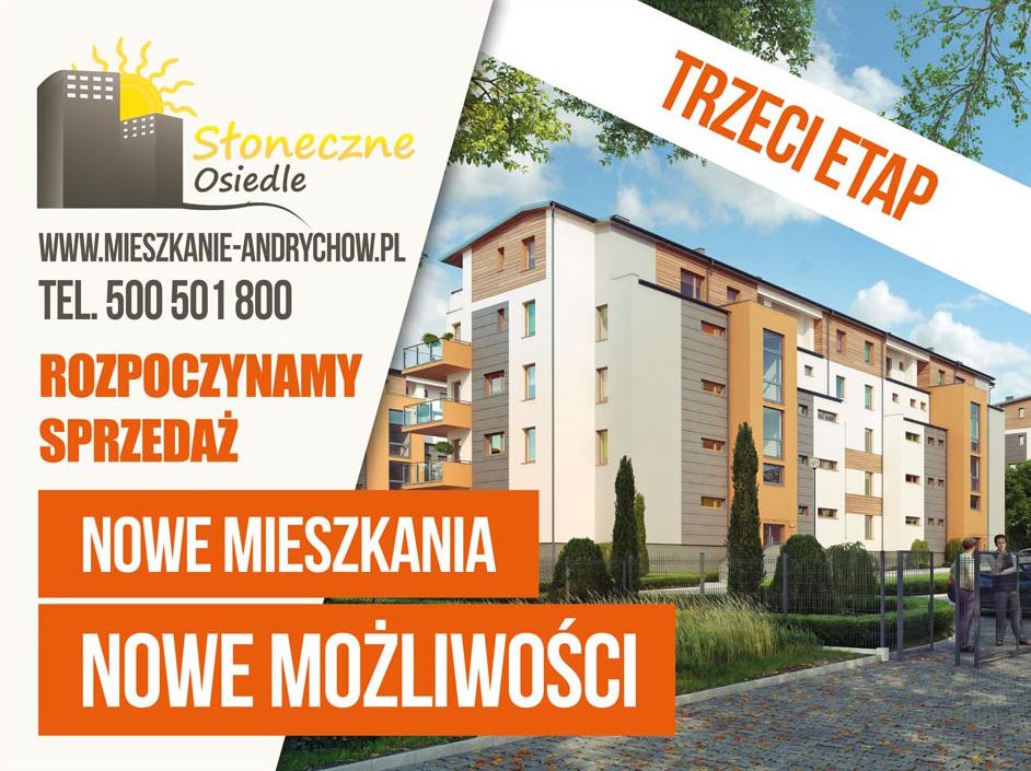 Nowe mieszkania na sprzedaż w Andrychowie - JS INWESTOR